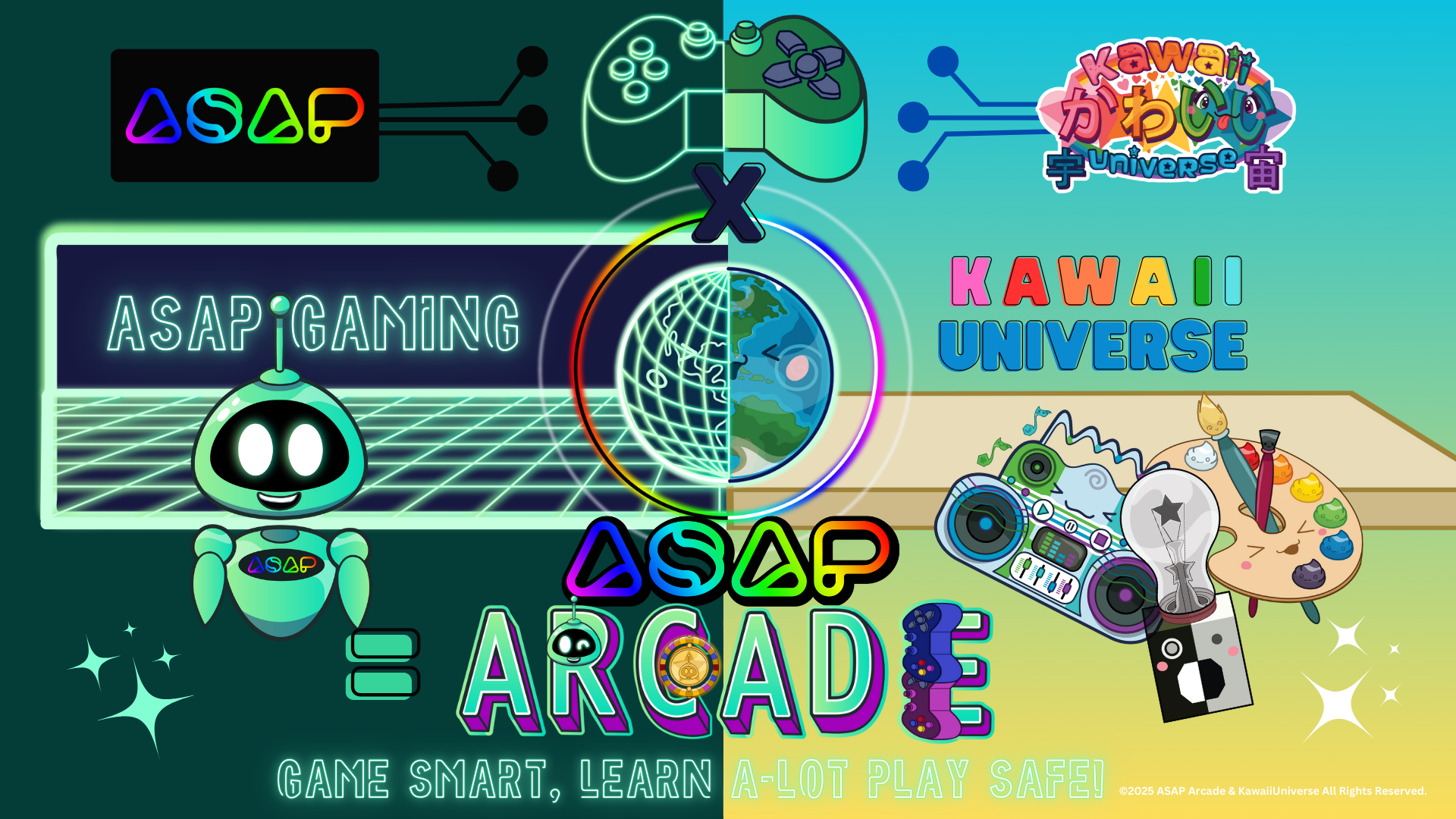 ASAP Arcade YouTube Channel: Play Smart, Learn More, Collect Big! @ASAPArcader
