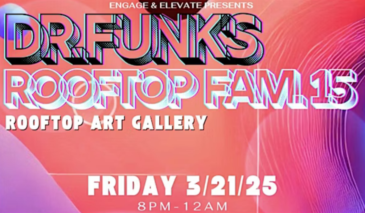 Dr Funkenstein's Rooftop Fam 15 (Rooftop Art Gallery) at Kawaii Universe will be there!