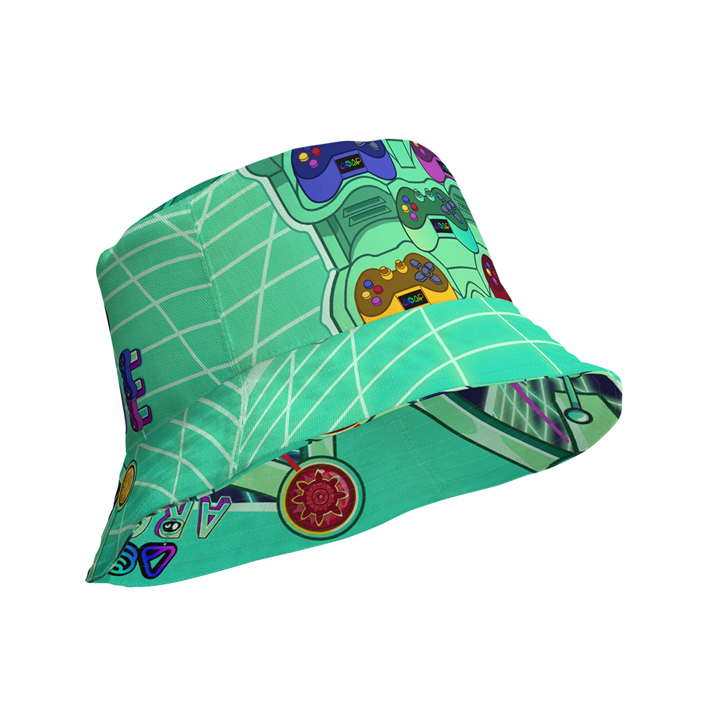 Kawaii Universe - ASAP Arcade Ari Green Hair Accessories and Doubled Sided Hat