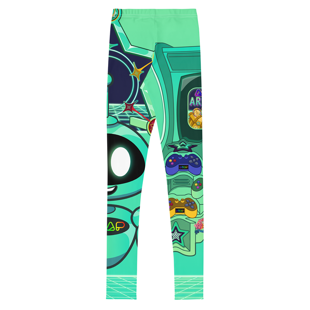 Kawaii Universe - ASAP Arcade Ari Green Toddler to Tween Leggings