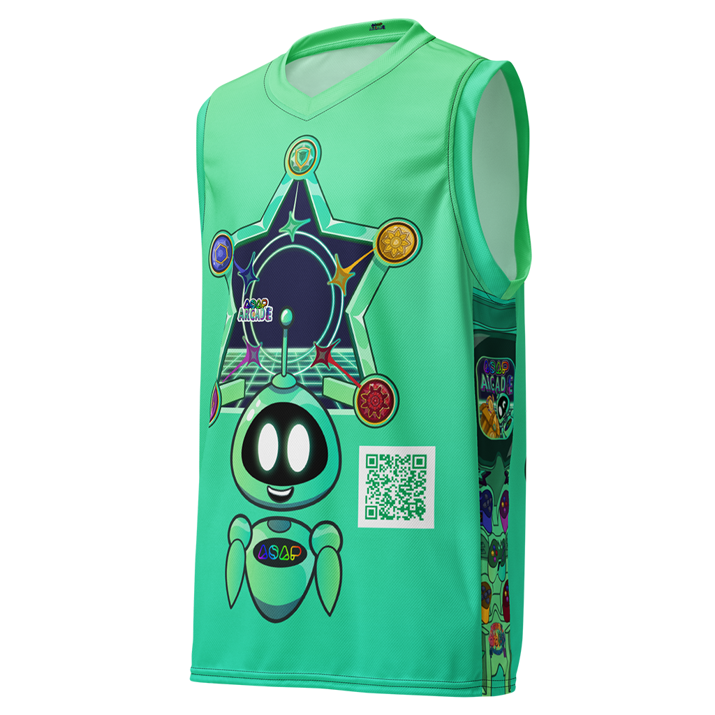 Kawaii Universe - ASAP Arcade Ari Green Unisex Sports Tee or Tank 5 Styles