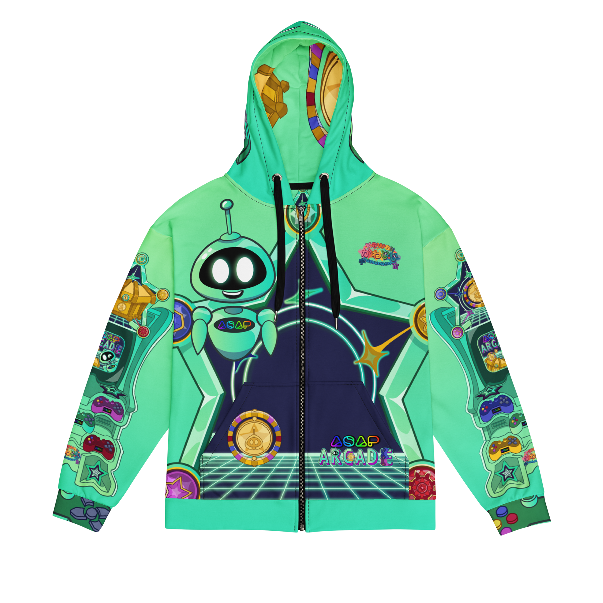 Kawaii Universe - Cute ASAP Arcade Classic Ari Classic or Zip up Unisex Hoodie