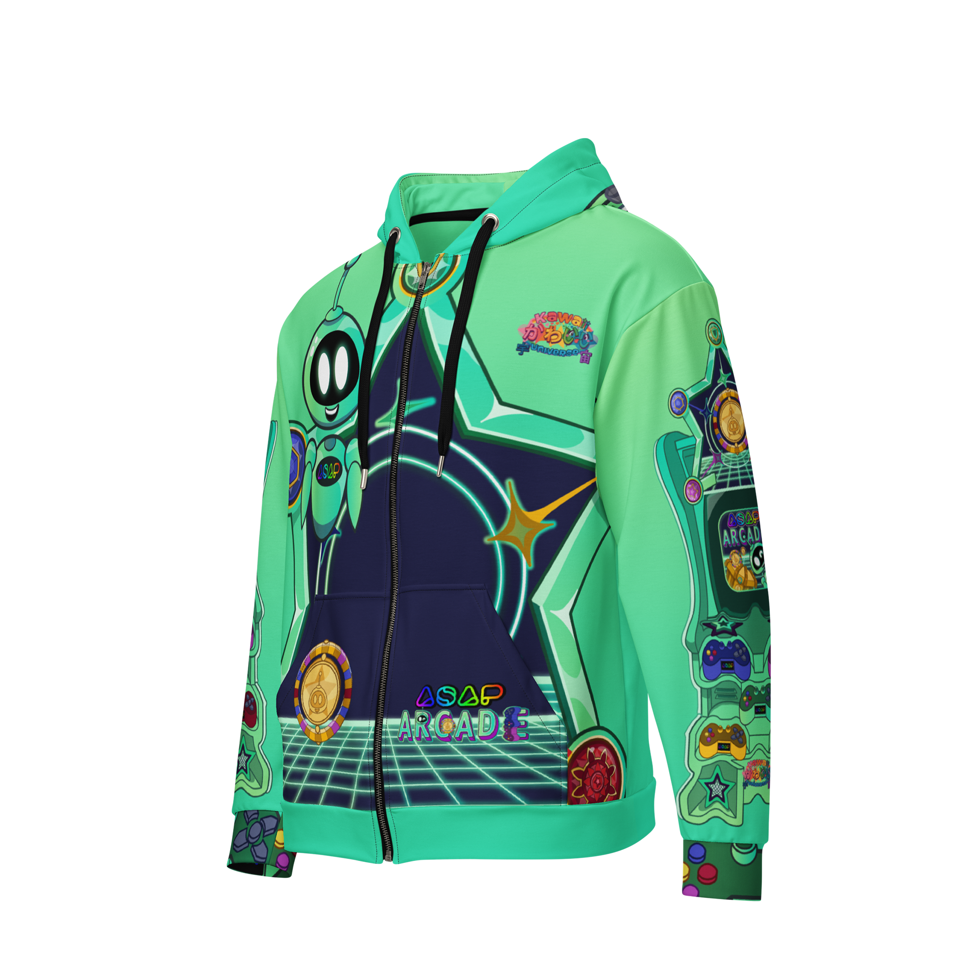 Kawaii Universe - Cute ASAP Arcade Classic Ari Classic or Zip up Unisex Hoodie