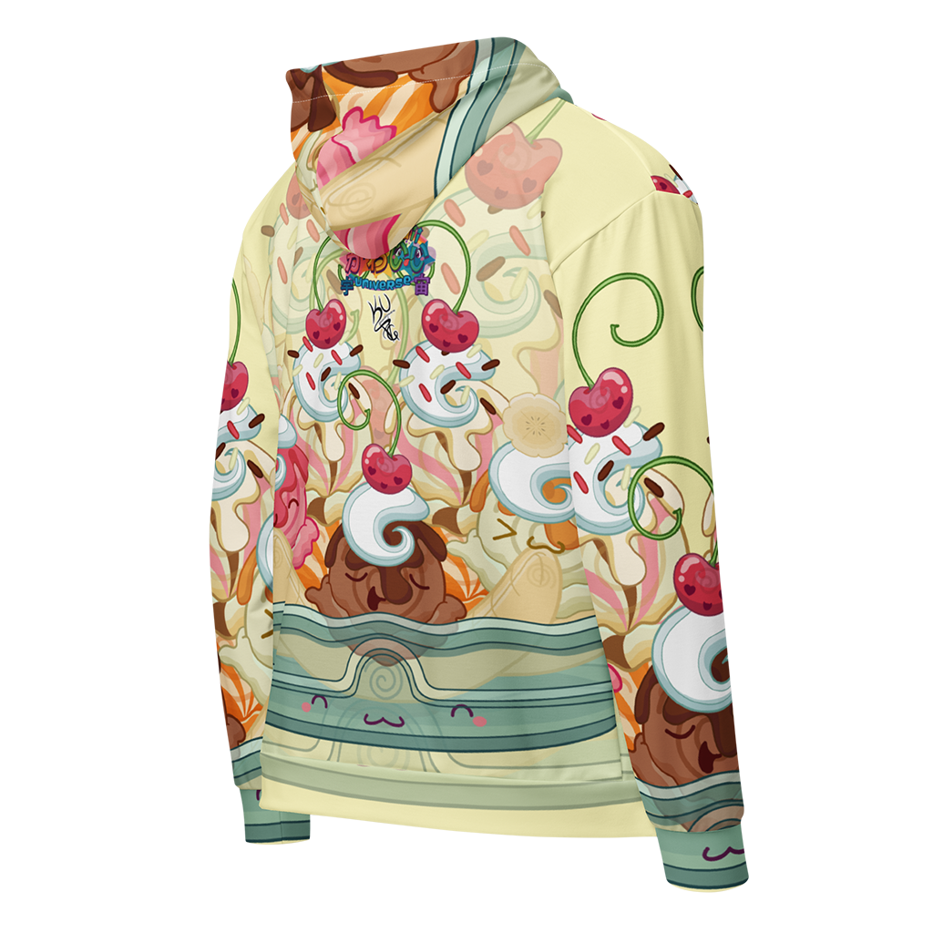 Kawaii Universe - Cute Banana Split Ice Cream Unisex Classic or Zip up Hoodie