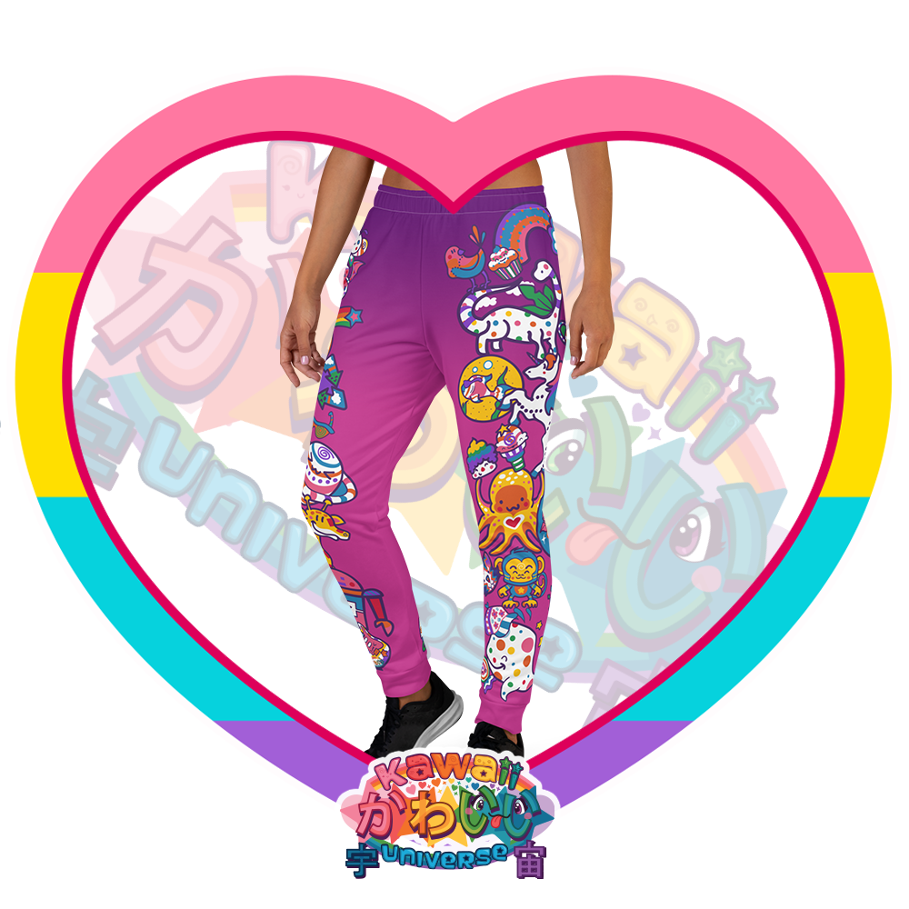 Kawaii Universe - Cute Playfulverse Ladies Sweat Pants