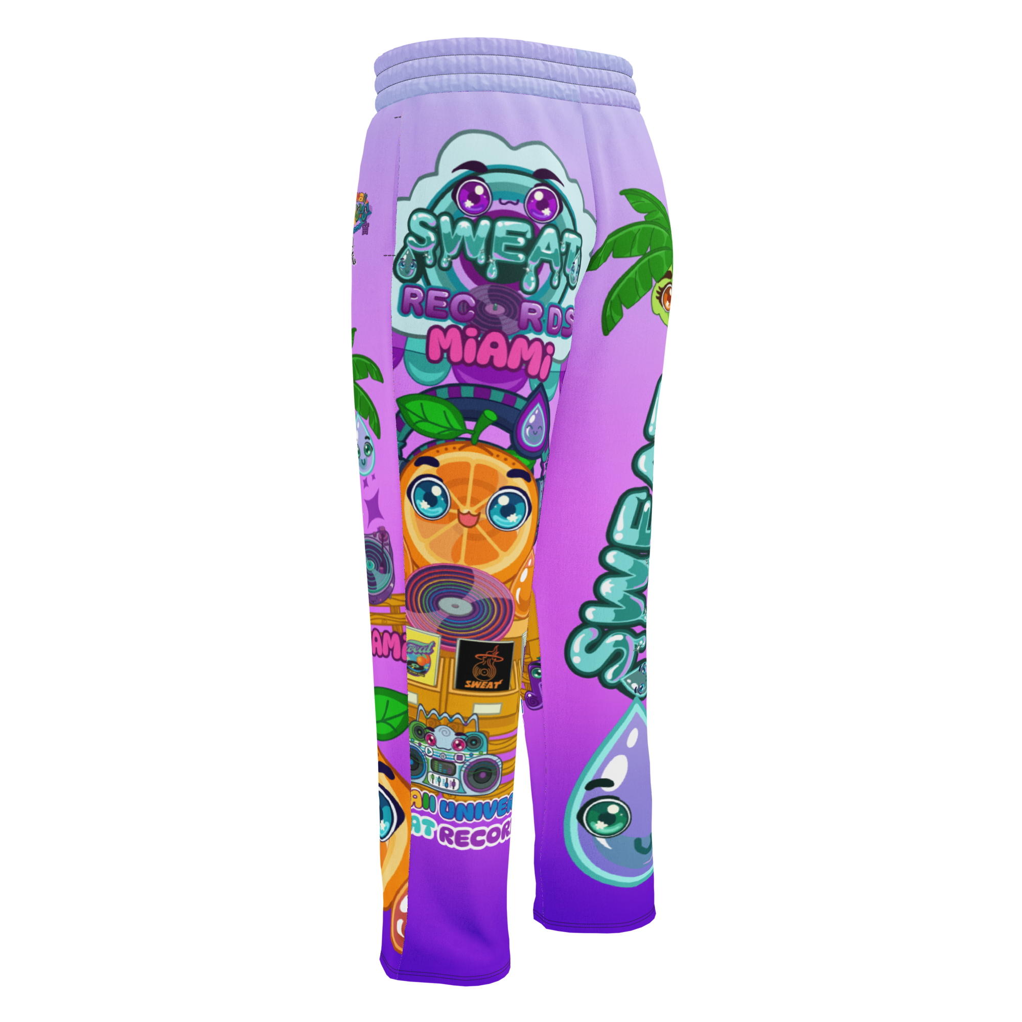 Kawaii Universe - Cute Sweat Records Miami Sweat Pants