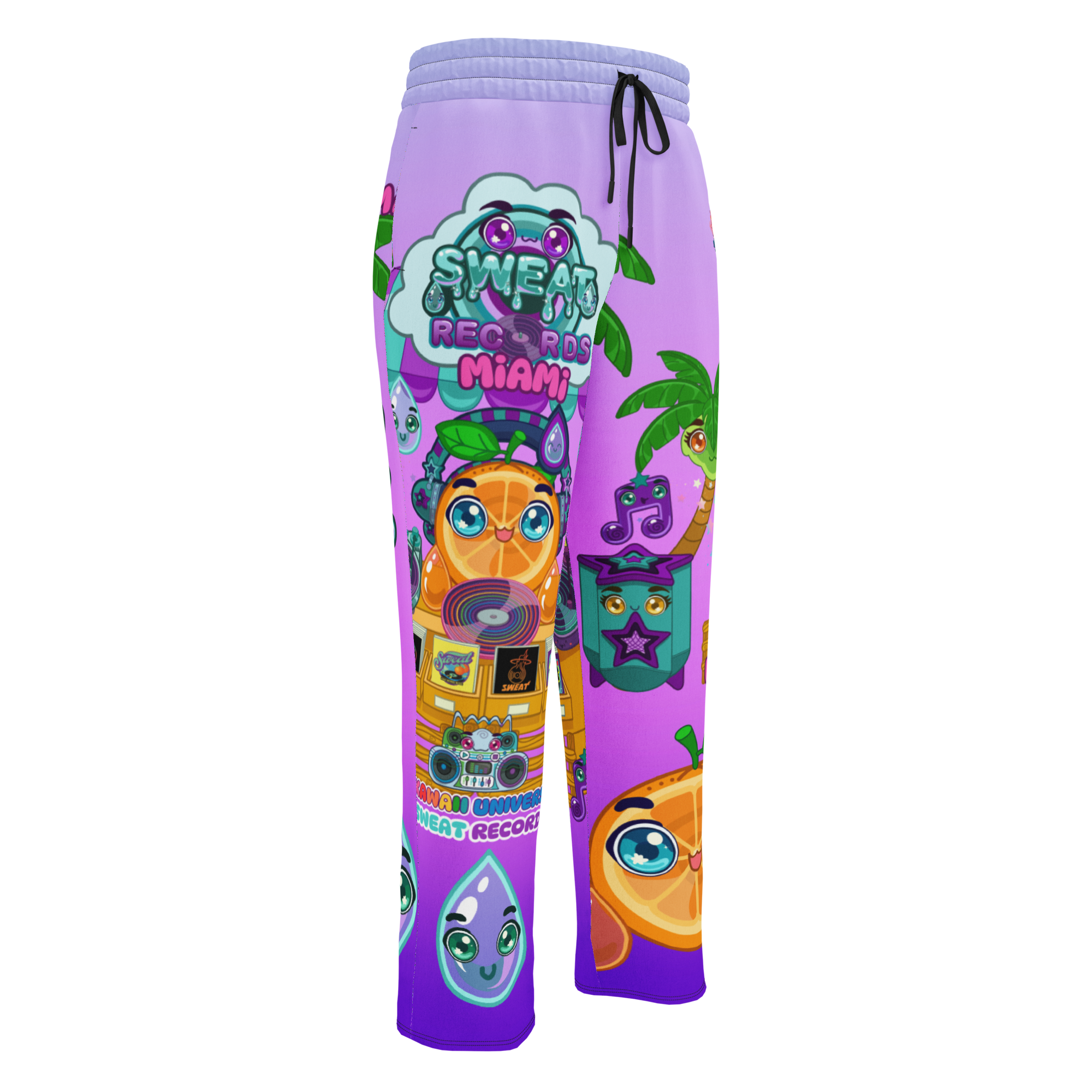 Kawaii Universe - Cute Sweat Records Miami Sweat Pants