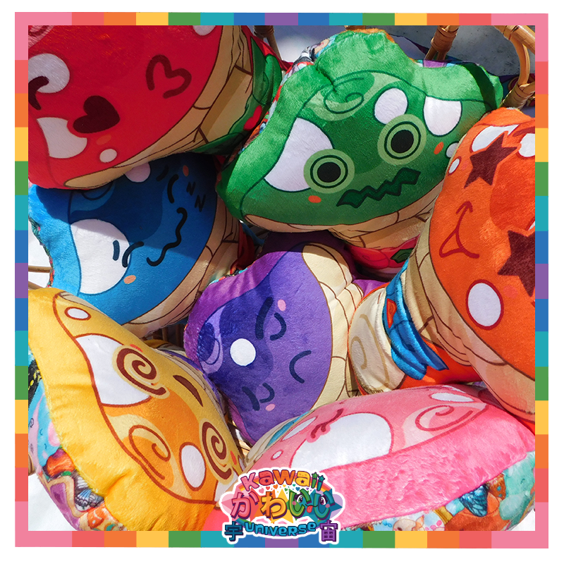 Kawaii Universe - Cute Purple Natsu Mushroom Soft Sculpture Plush