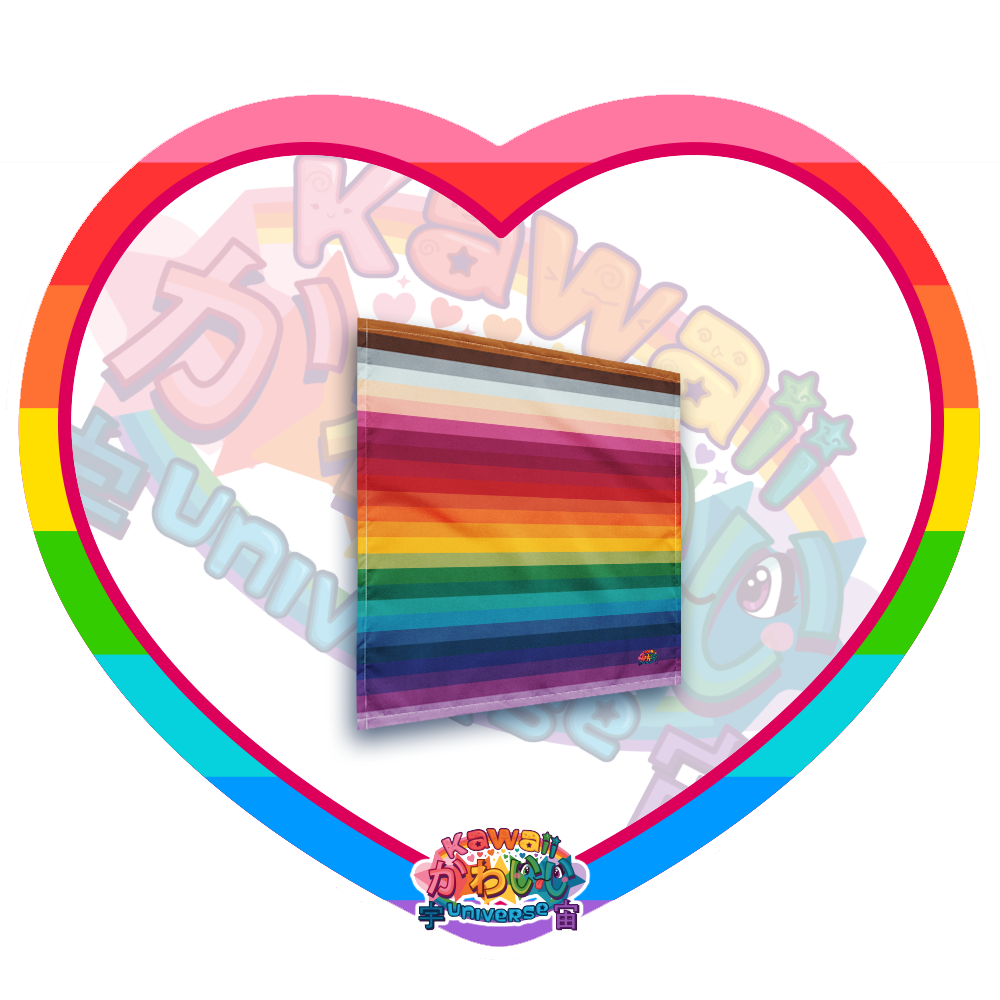 Kawaii Universe - Cute Alphabetic Spectrum Designer Pet or Person Bandana