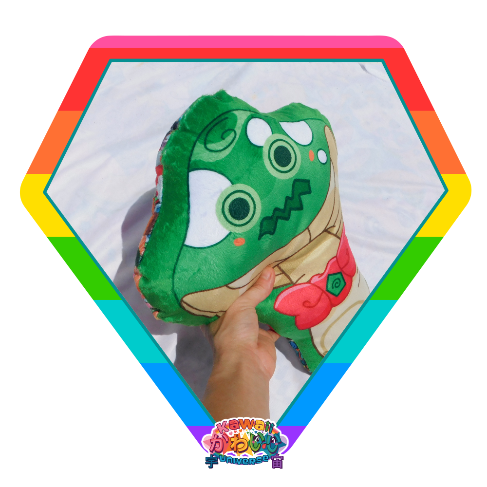 Kawaii Universe - Cute Green Natsu Mushroom Soft Sculpture Plush