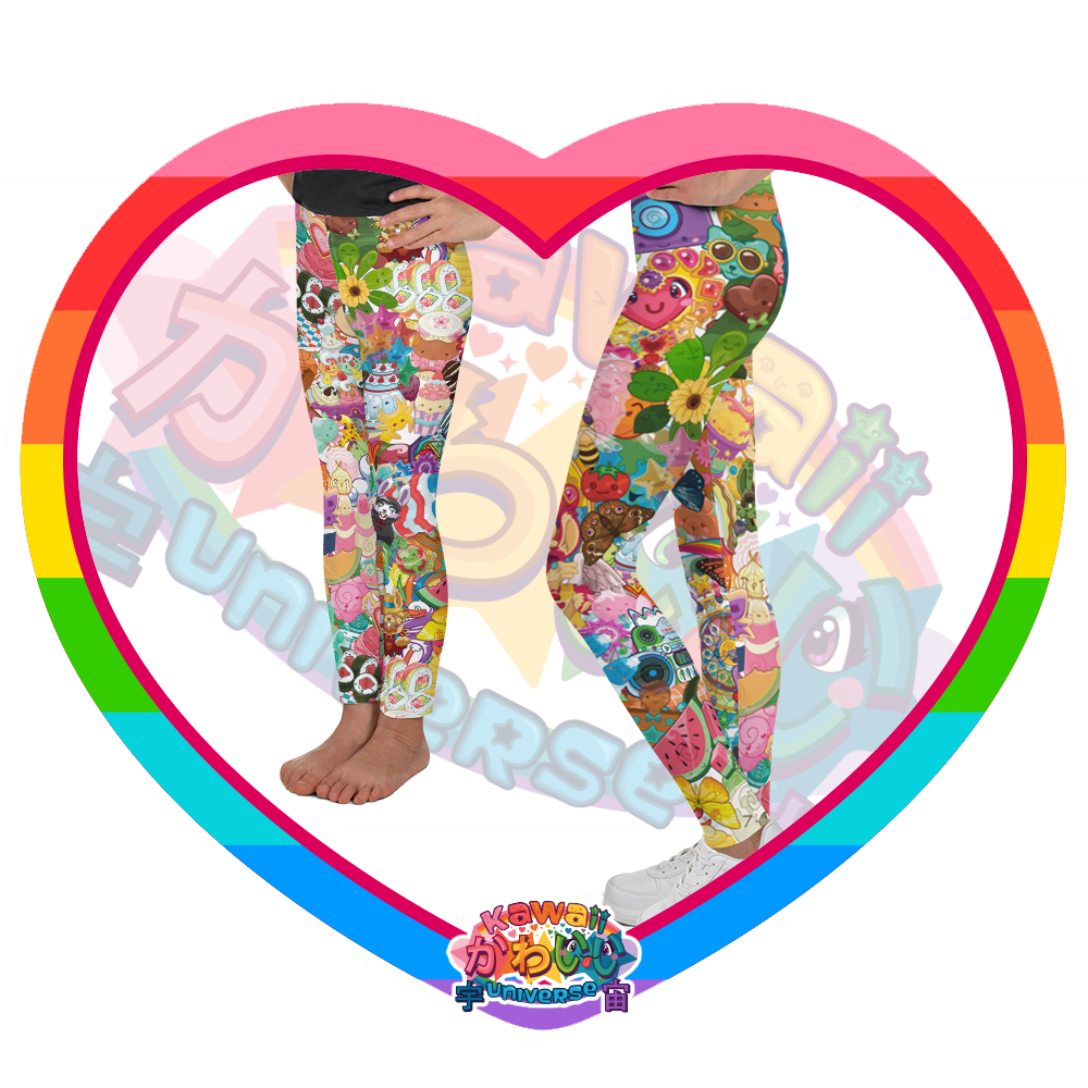 Kawaii Universe - Cute Neoverse Collection Toddler to Tween Leggings