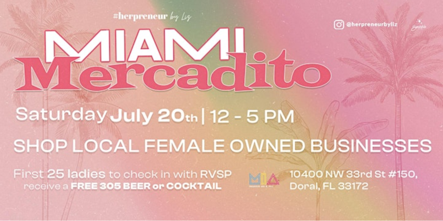 Miami Mercadito JULY (family & dog friendly)