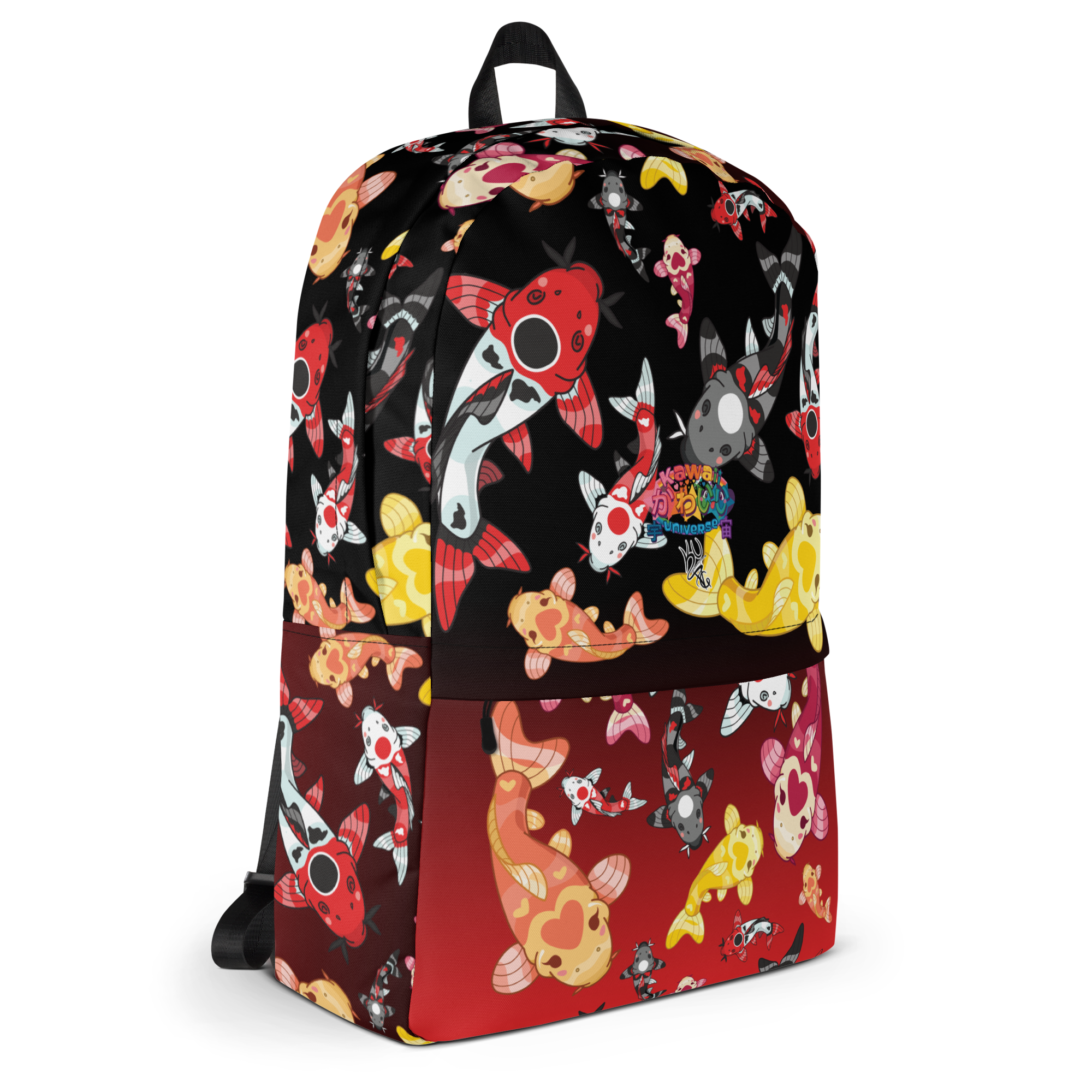 Kawaii Universe - Cute Classic Koi Noir Designer Bags