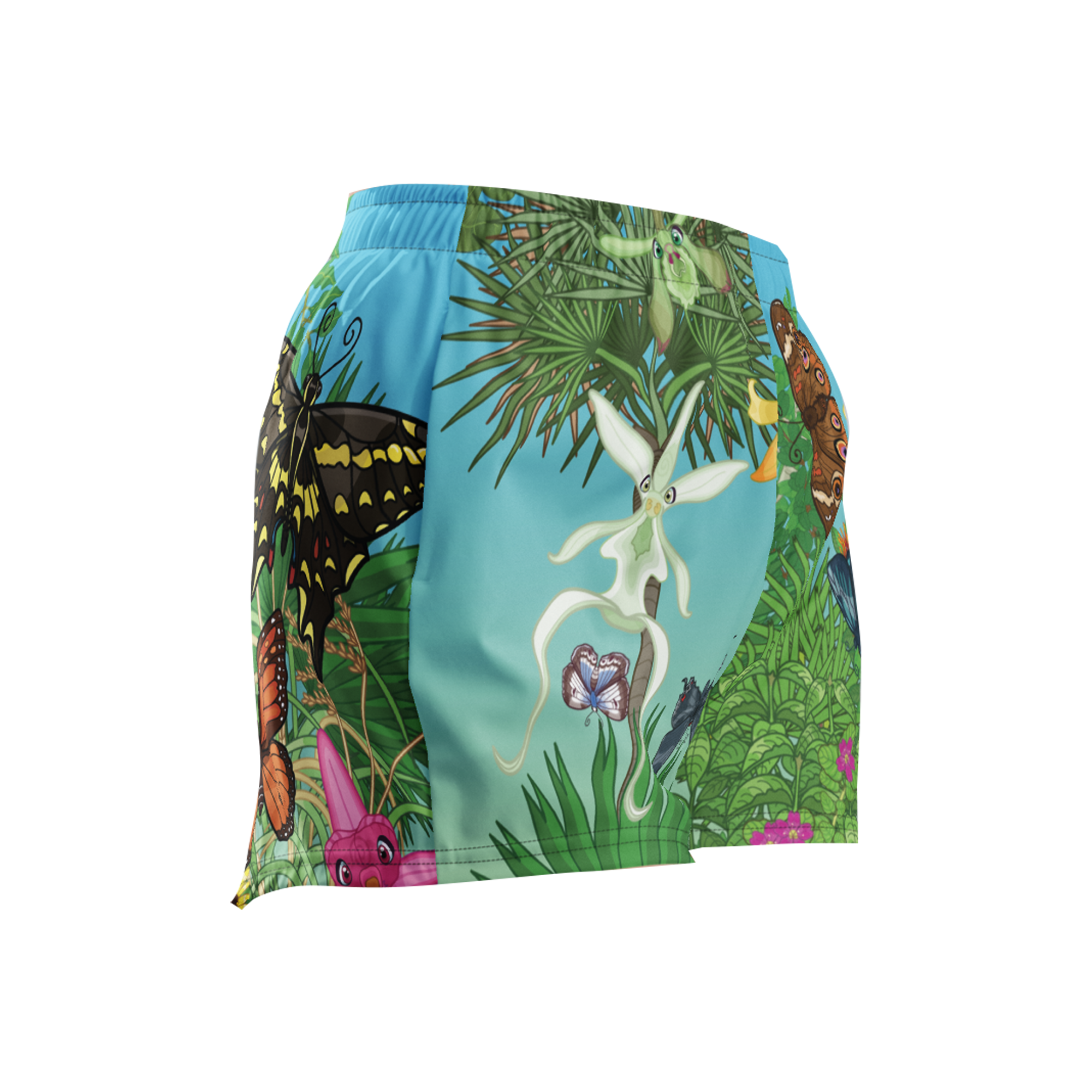 Kawaii Universe - Cute Florida Coastal Hammock Sport Shorts