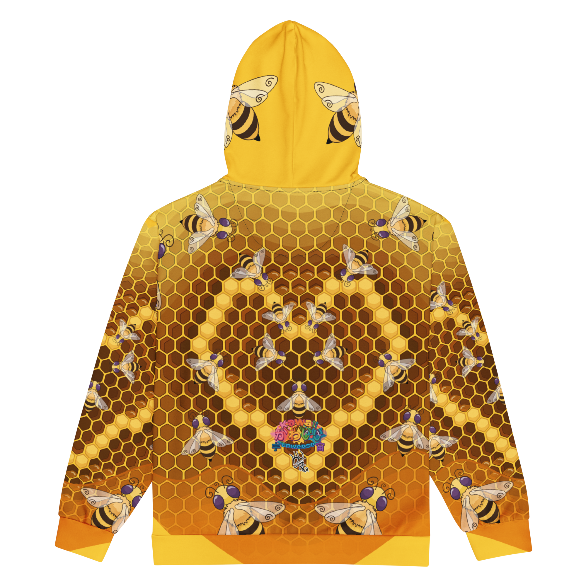 Kawaii Universe - Cute Honey and Bee Love Unisex Classic or Zip up Hoodie