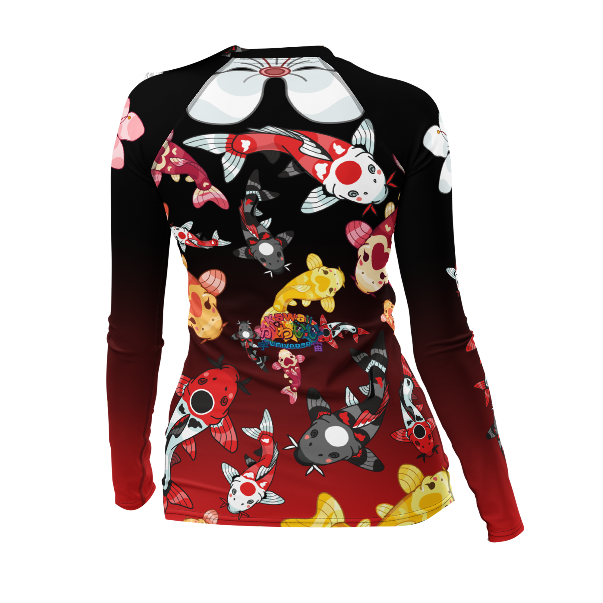 Kawaii Universe - Cute Classic Koi Noir Rash Guard