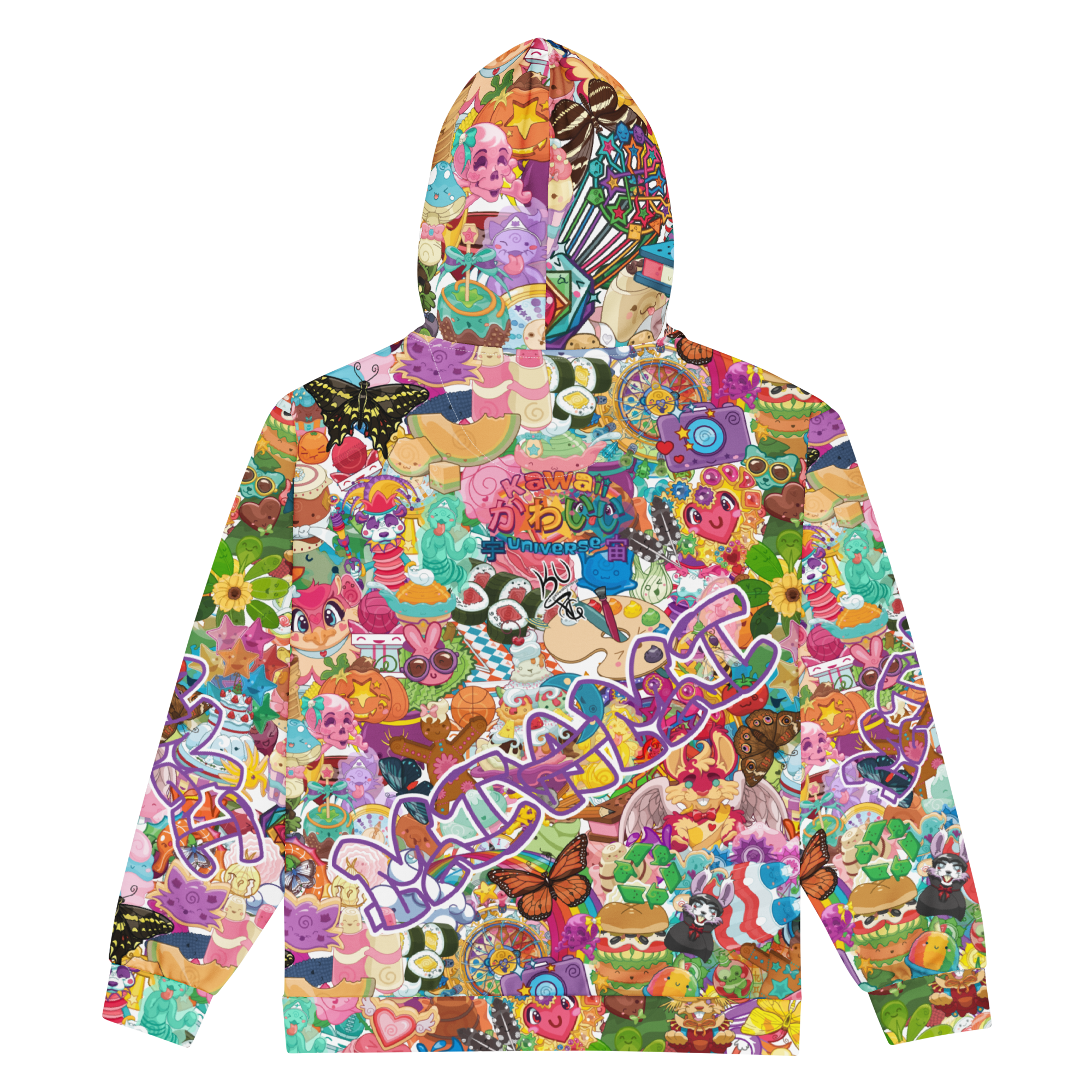 Kawaii Universe - Cute Miami Neoverse Unisex Classic or Zip Up Hoodie