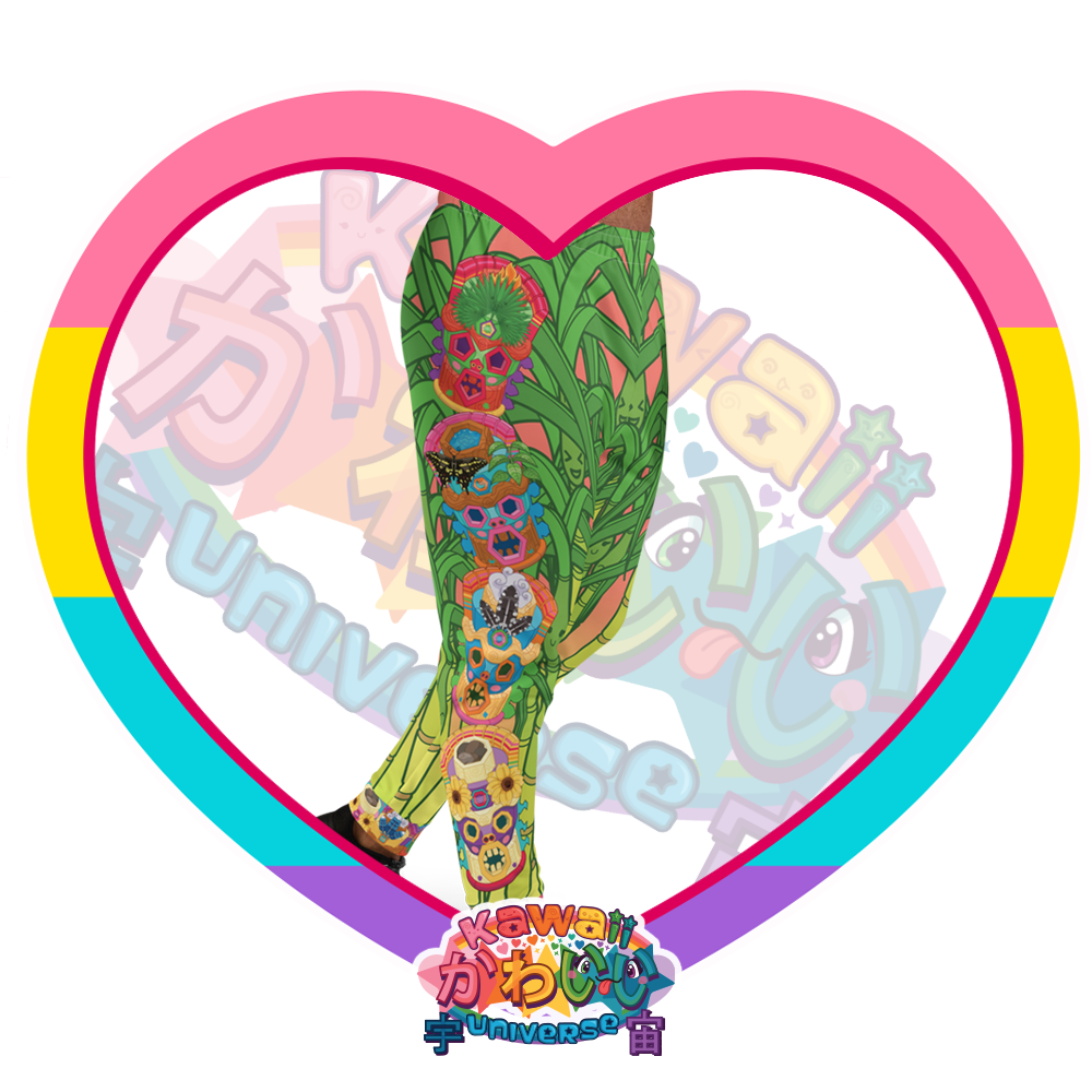 Kawaii Universe - Cute Miami Tiki Totems Mens Sweat Pants