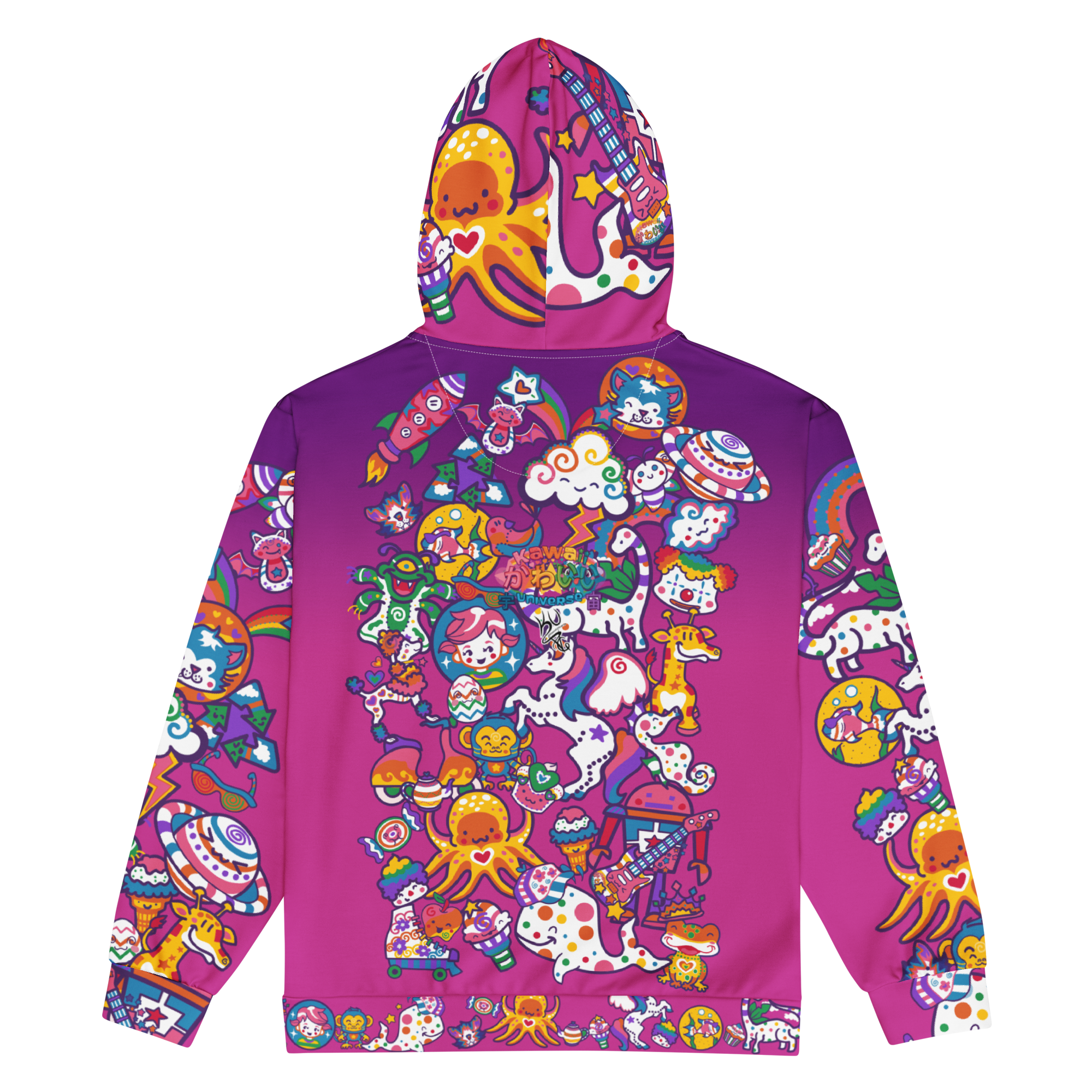 Kawaii Universe - Cute Scholastic Playfulverse Unisex Classic or Zip Up Hoodie