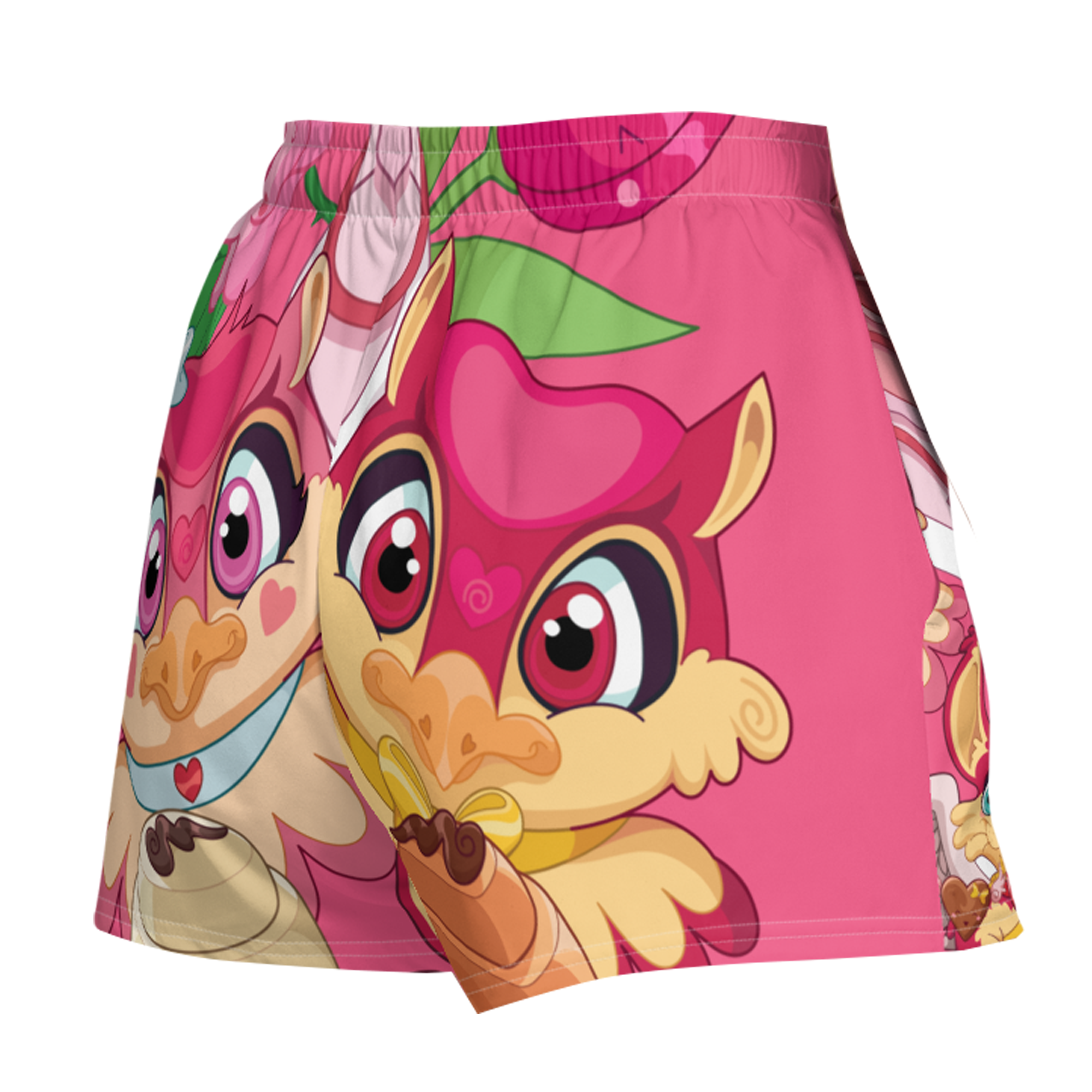 Kawaii Universe - Cute Supa Sweet Love Sports Shorts