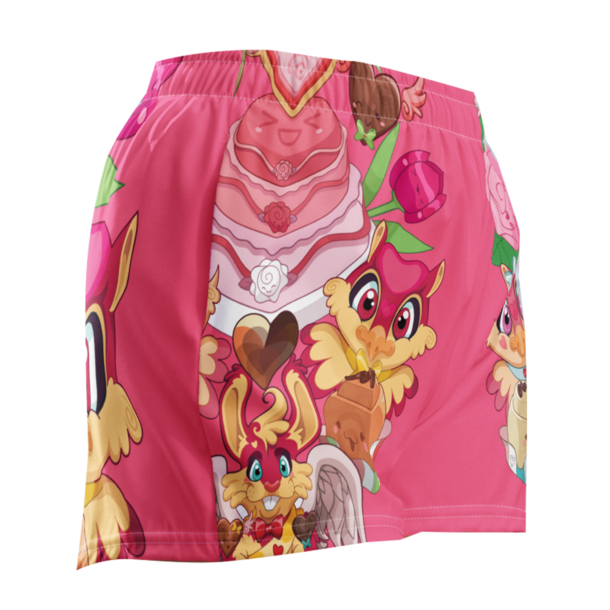 Kawaii Universe - Cute Supa Sweet Love Sports Shorts