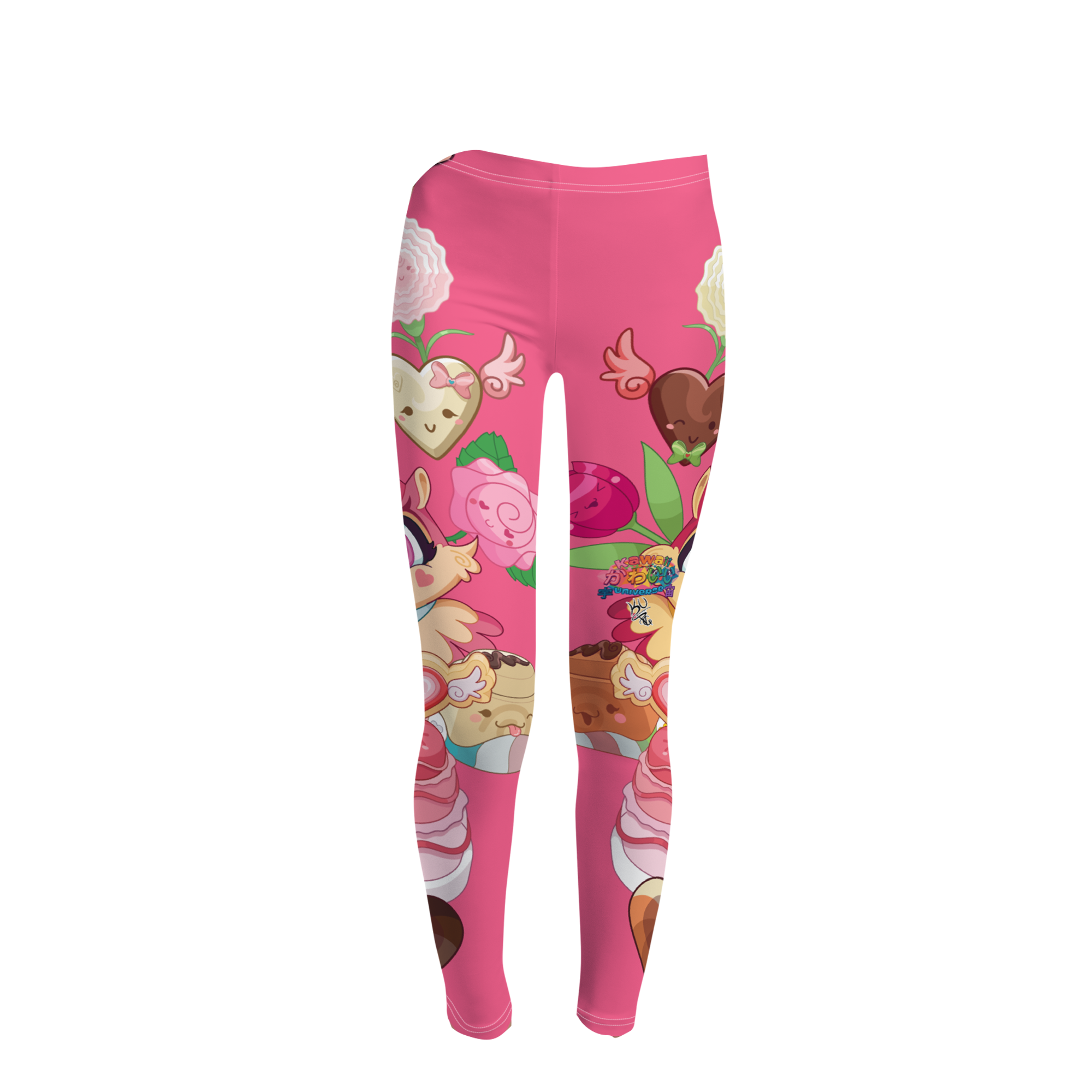 Kawaii Universe - Cute Supa Sweet Love Toddler to Tween Leggings