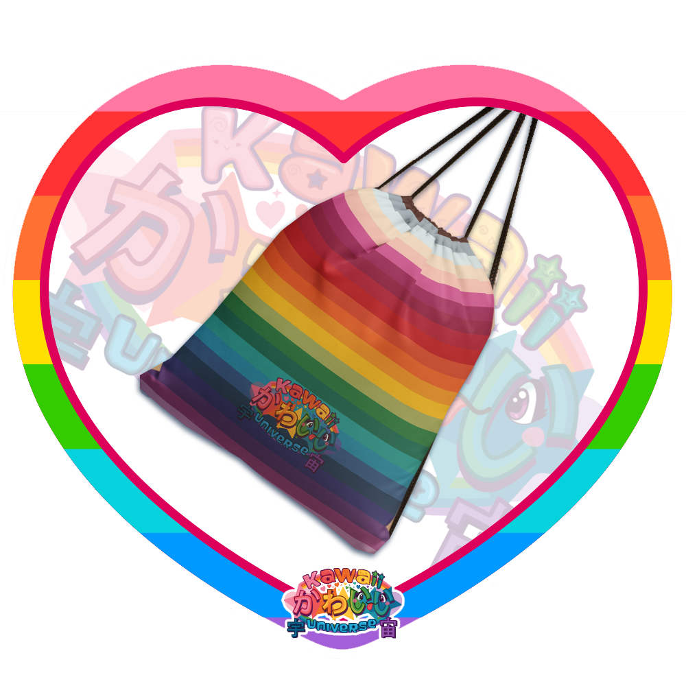 Kawaii Universe - Cute Alphabetic Spectrum Designer Drawbag