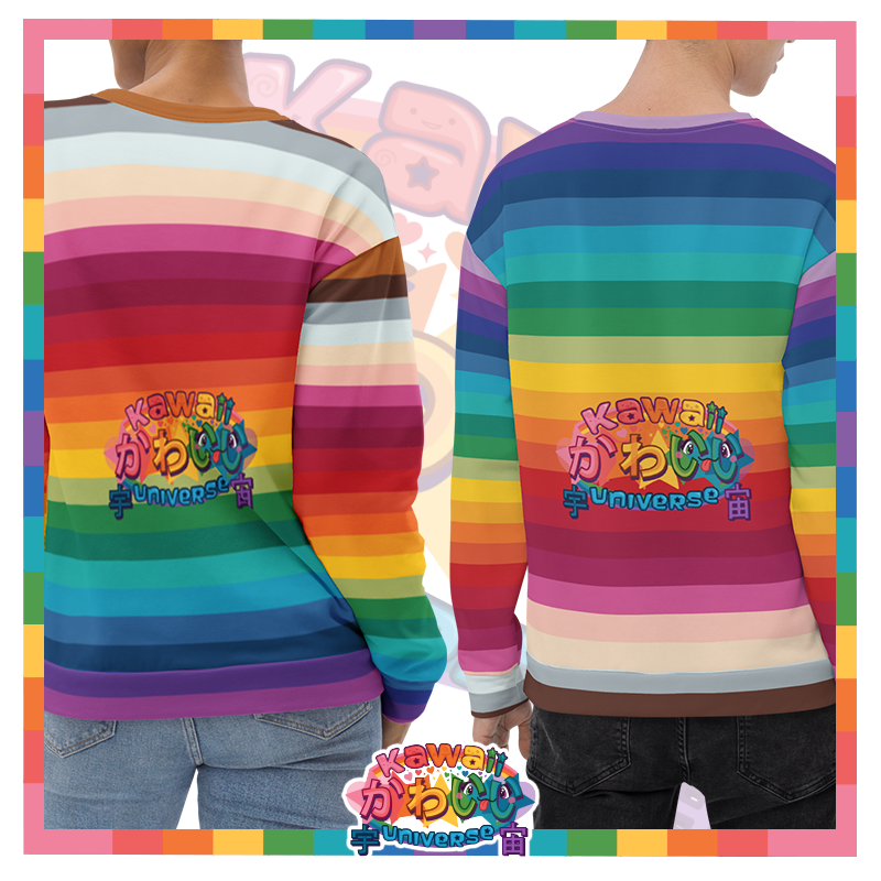 Kawaii Universe - Cute Alpha Spectrum Unisex Longsleeve