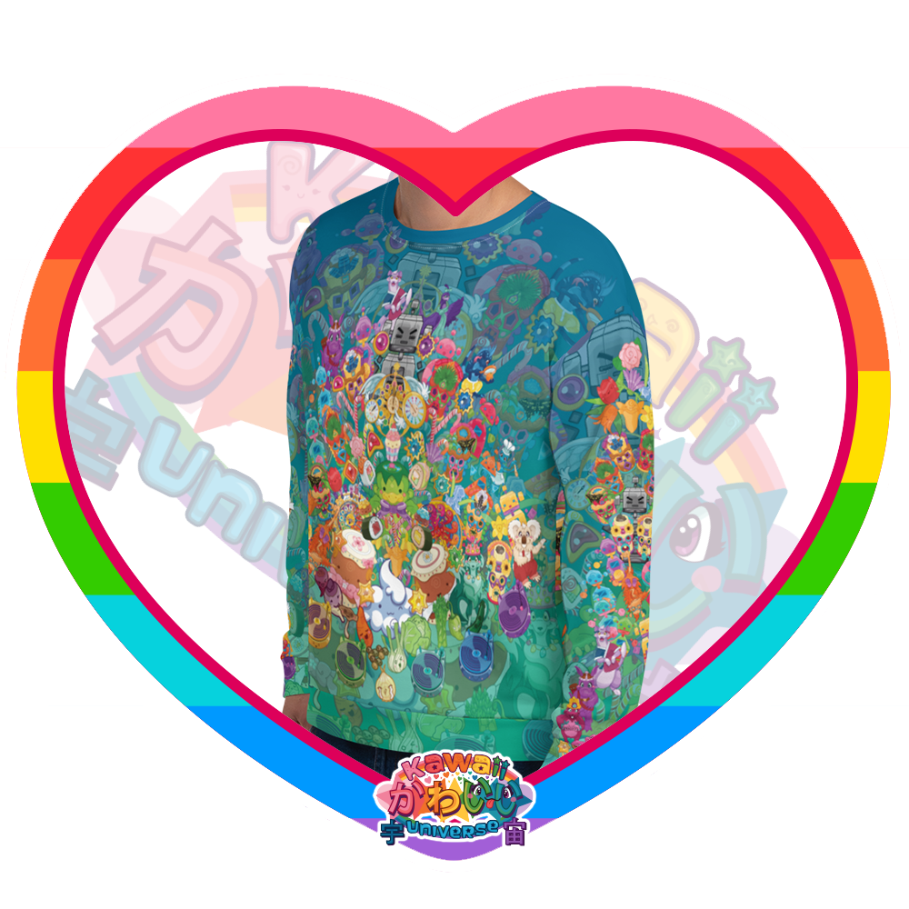 Kawaii Universe - Cute Cheery KUtemas Unisex Longsleeve