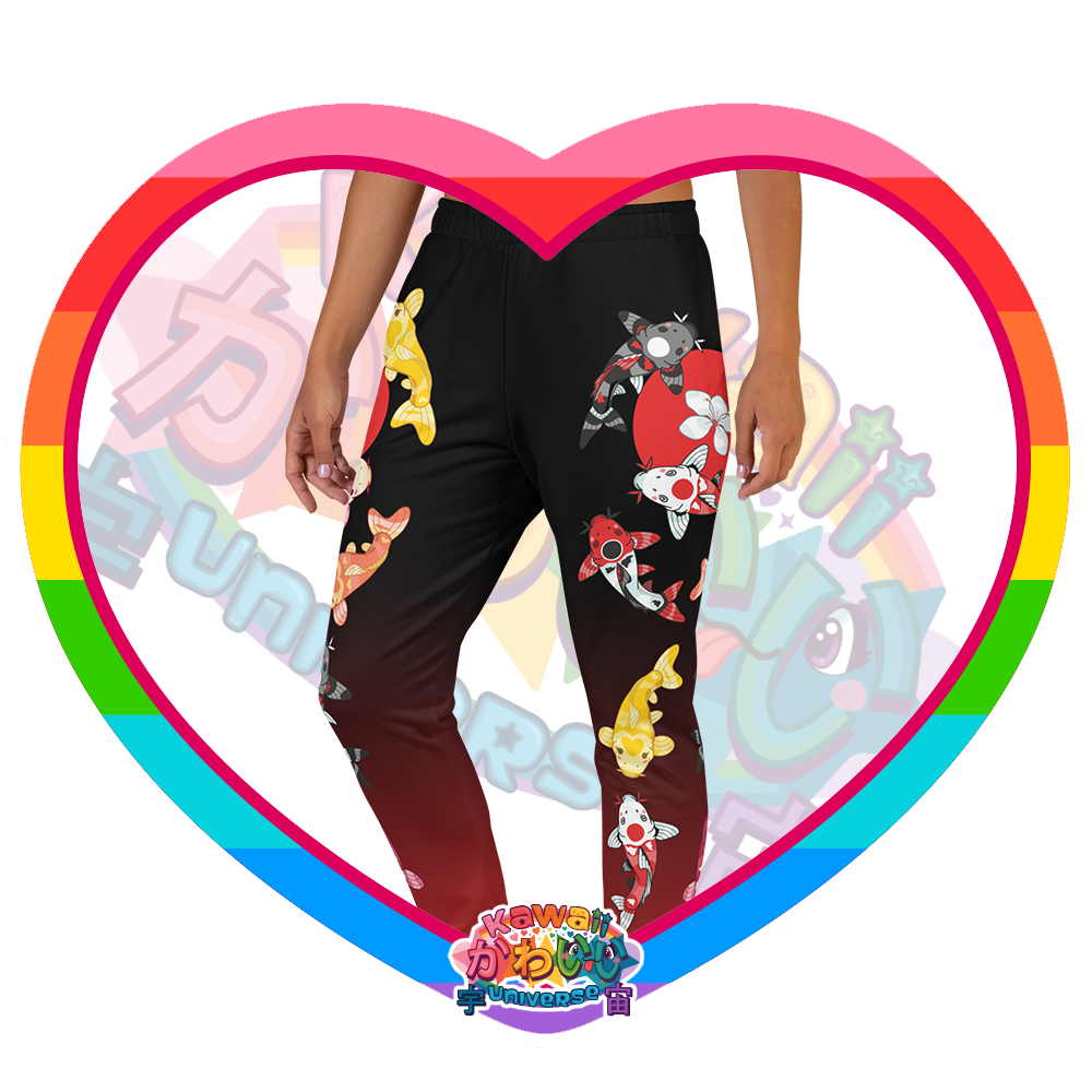 Kawaii Universe - Cute Classic Koi Noir Ladies Sweats