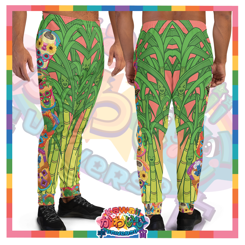 Kawaii Universe - Cute Miami Tiki Totems Mens Sweat Pants