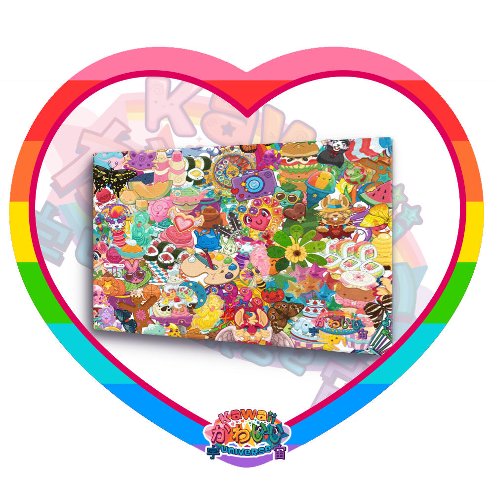 Kawaii Universe - Cute Neoverse Collection Designer Wall Art and Decor