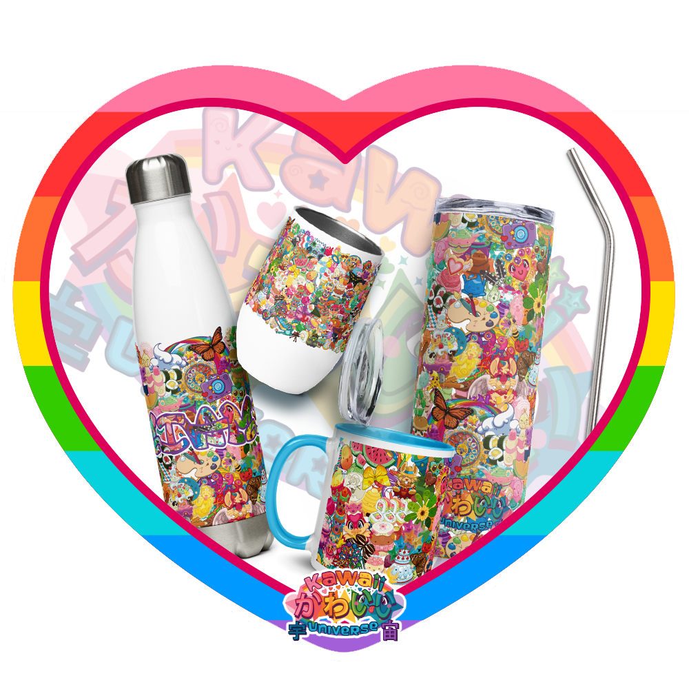 Kawaii Universe - Cute Neoverse Collection Designer Drinkware Set