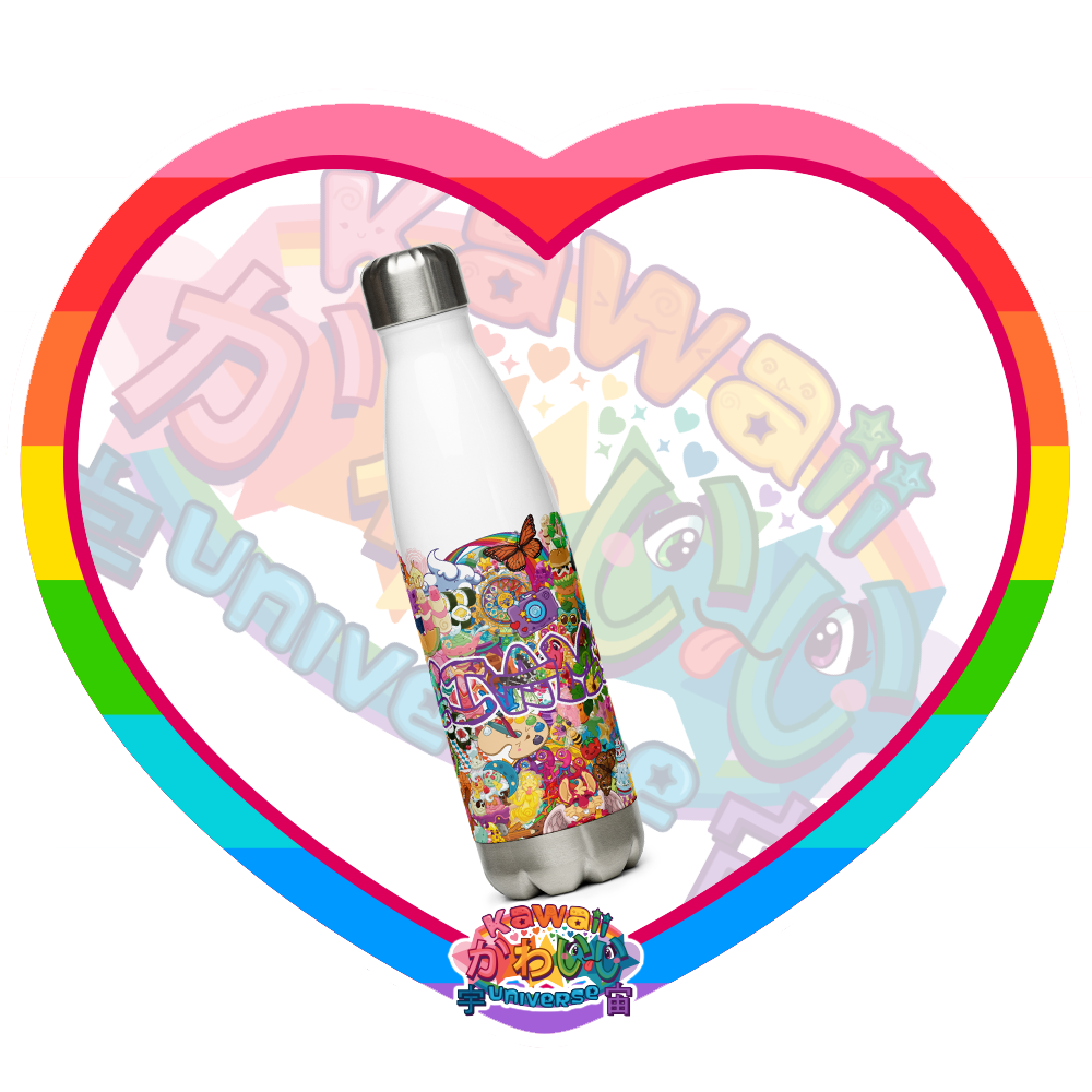 Kawaii Universe - Cute Neoverse Collection Designer Water Bottle