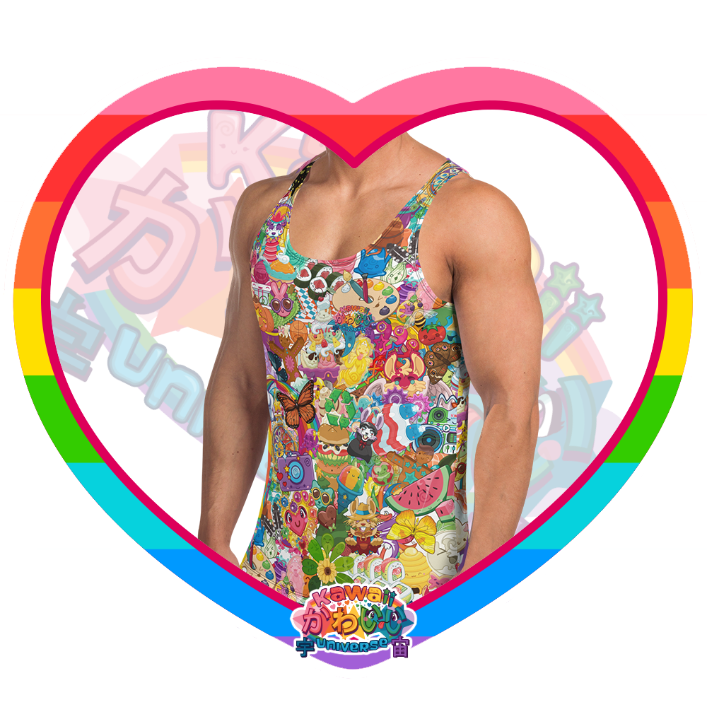 Kawaii Universe - Cute Neoverse Collection Mens Tank Top