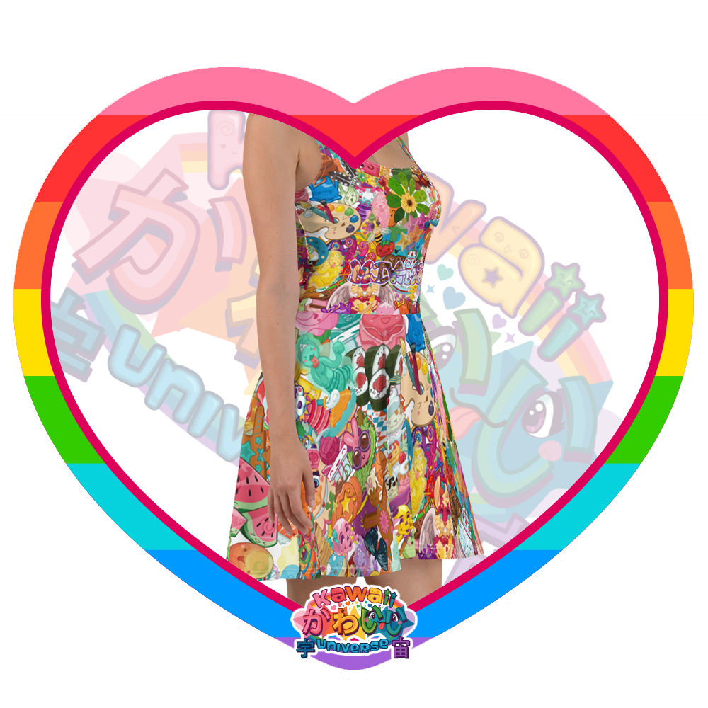 Kawaii Universe - Cute Neoverse Collection Sun Dress